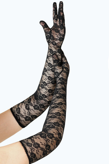 Schwarze Spitze Gatsby Party Kleid aus den 1920er Jahren